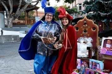 Desangelada clausura de la campaña de recogida juguetes en Telde (Foto Antonio Alí y TA)